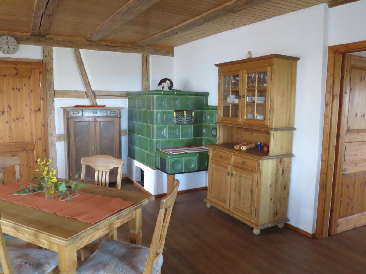 Alpaka-Ferien Apartment Wiechs am Randen Bagian luar foto