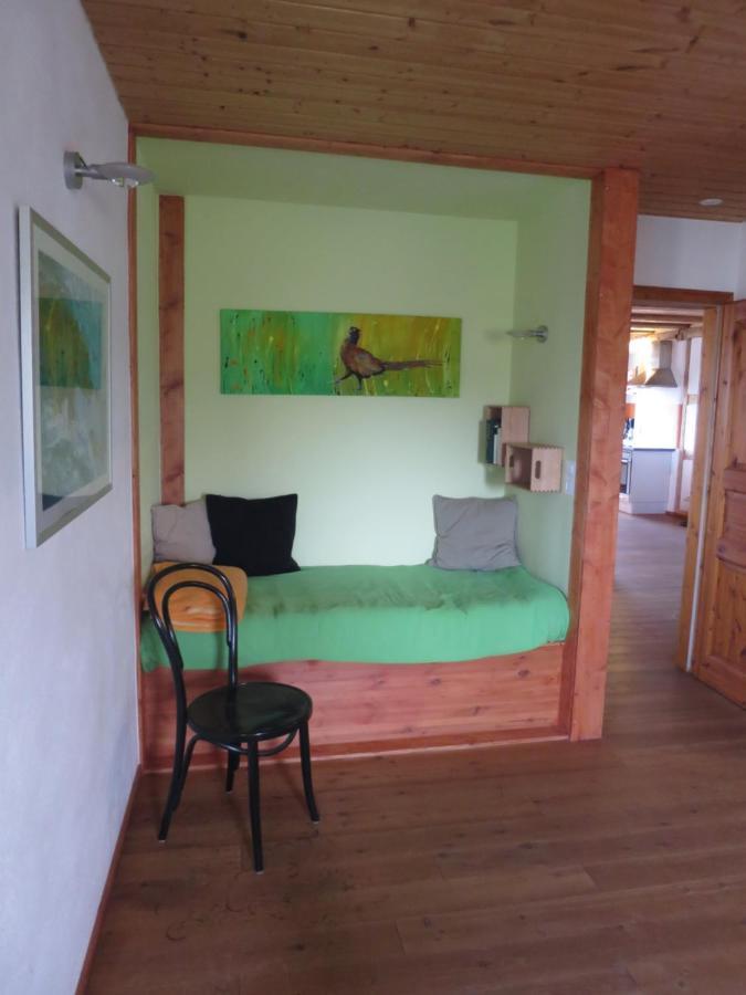 Alpaka-Ferien Apartment Wiechs am Randen Bagian luar foto