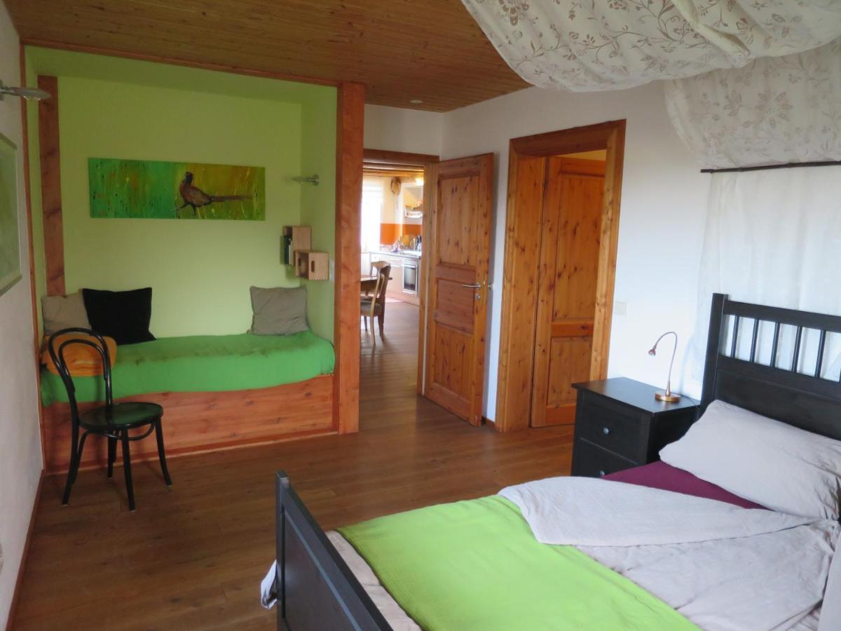 Alpaka-Ferien Apartment Wiechs am Randen Bagian luar foto