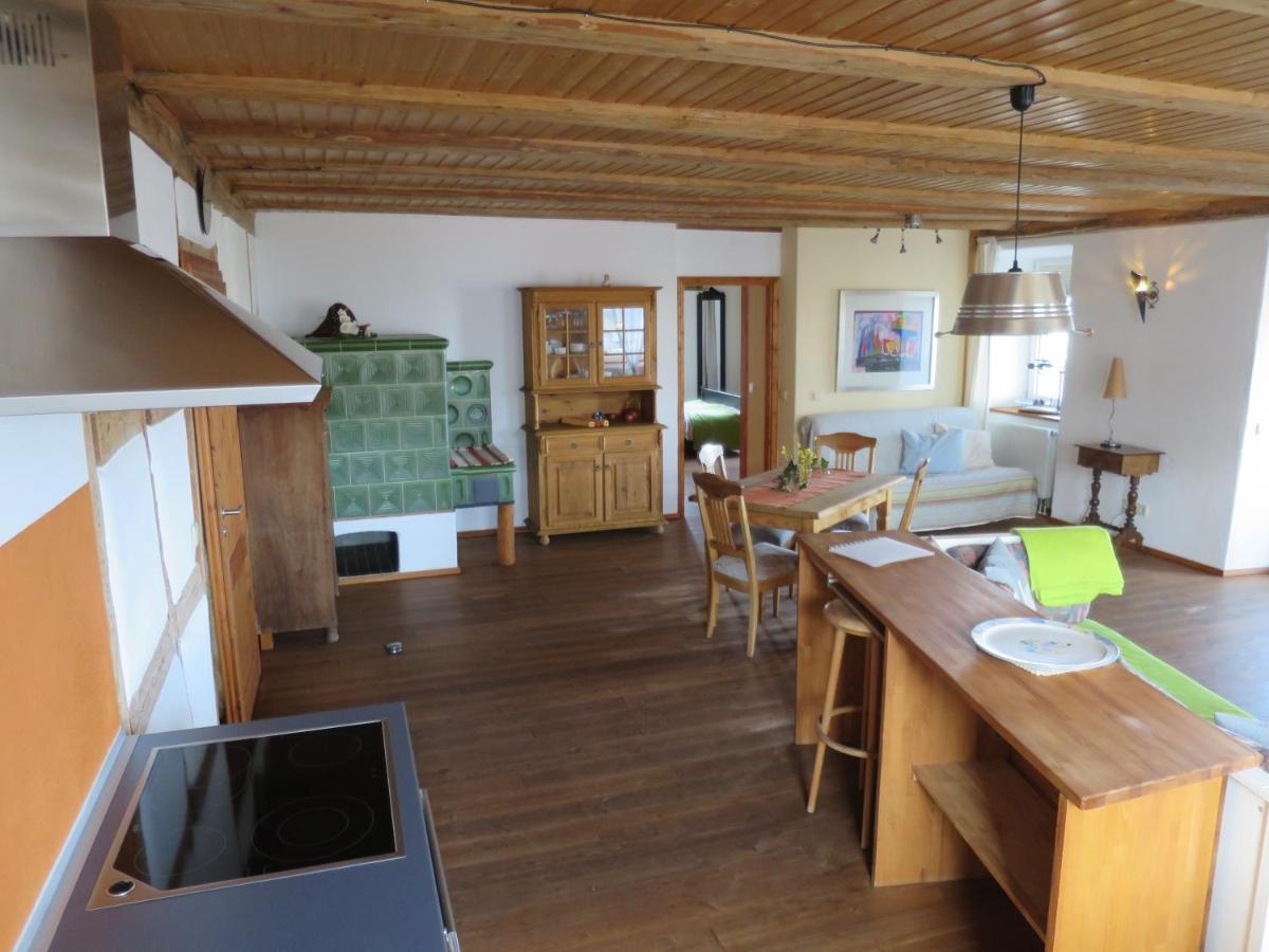 Alpaka-Ferien Apartment Wiechs am Randen Bagian luar foto